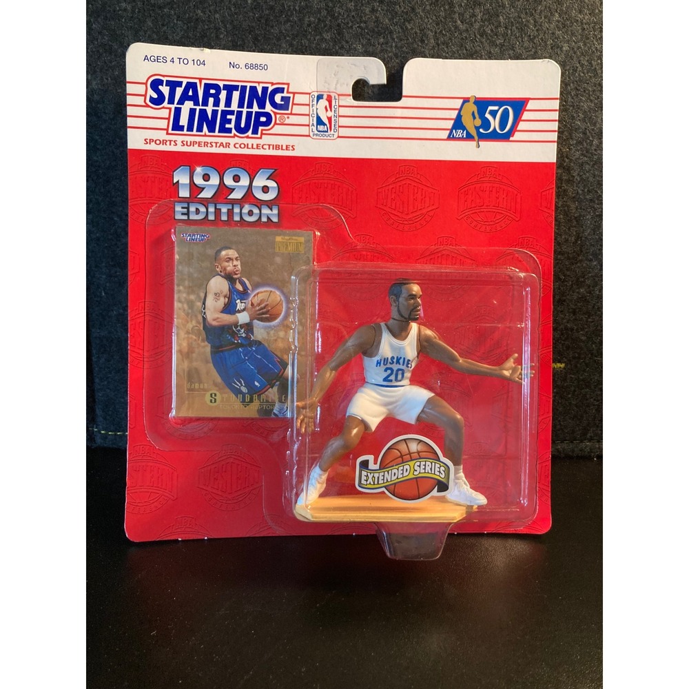 Kenner Starting Lineup 1996 Damon Stoudamire Toronto Raptors Huskies NBA 50th